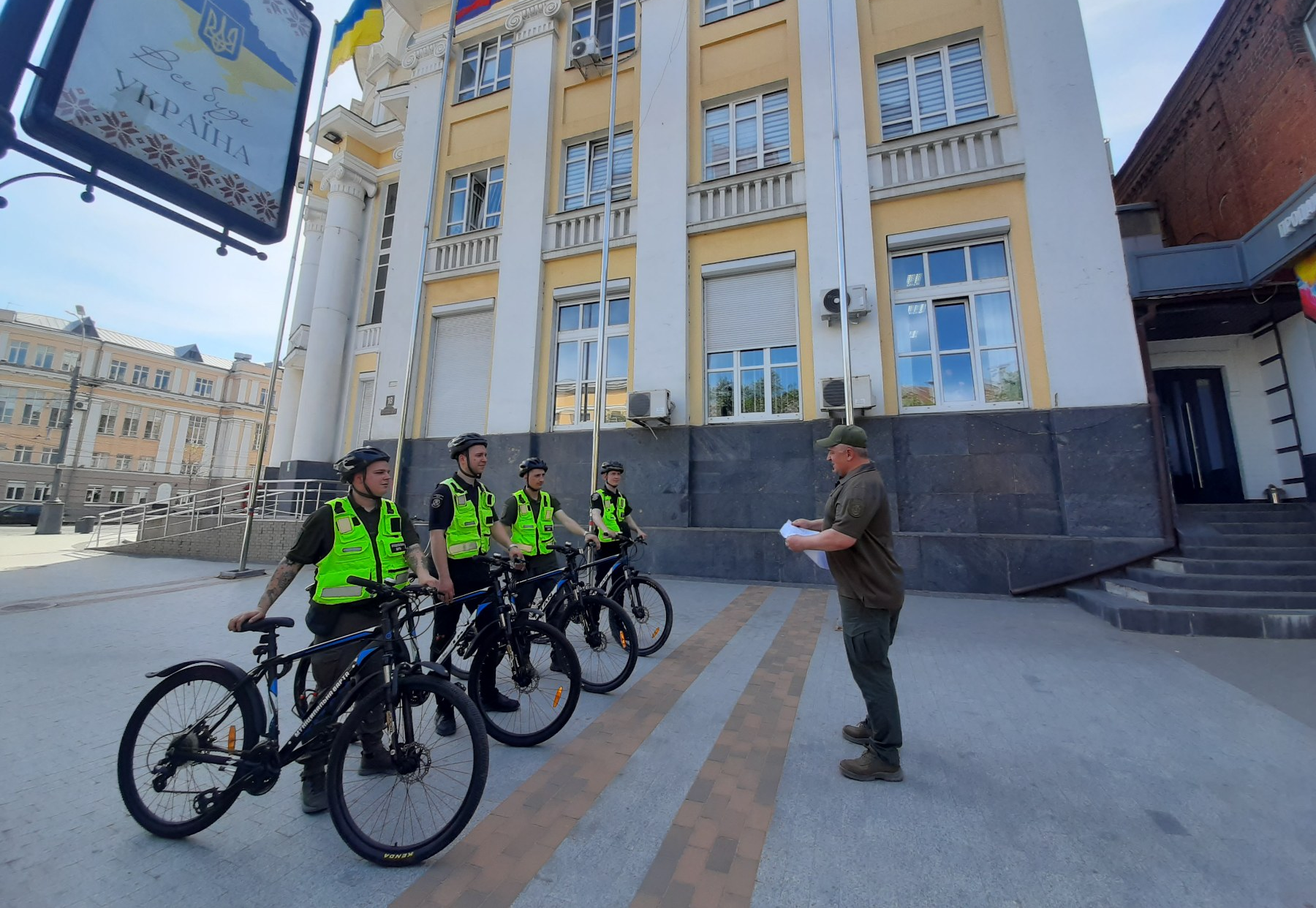 Велопатрулі — ефективний контроль за порядком і благоустроєм громади